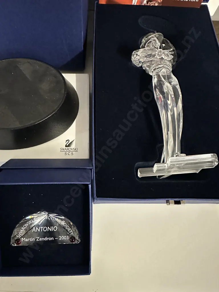 Swarovski 2003 Antonio 'Magic of Dance' #606441 With Plaque & Stand (Boxed With COA) Image 1++