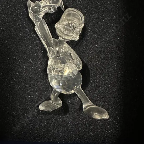 Swarovski Crystal Donald Duck Figurine #687339 Disney Showcase Collection, (Boxed With COA)