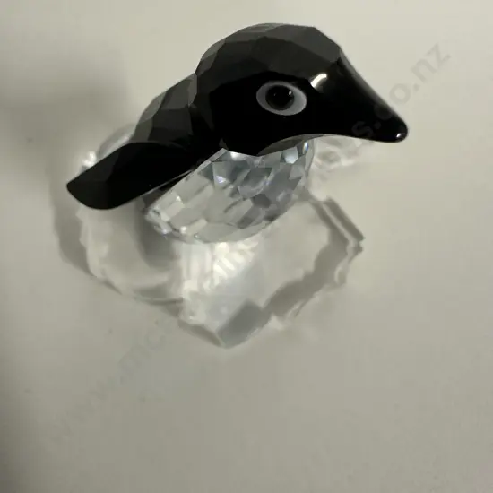Swarovski Crystal Penguin Mini Figurine #010027 “Kingdom of Ice and Snow” Group (1985-2001), (Boxed With COA)