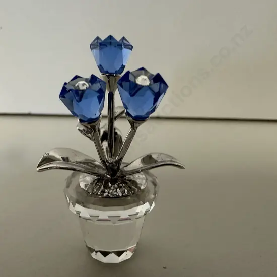 Swarovski Crystal Memories - Forget-Me-Nots #626873 “Flower Dreams” Collection (2003-2013), (Boxed)