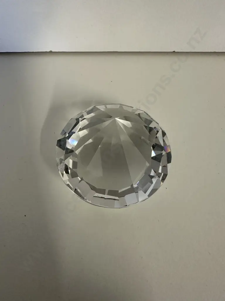 Swarovski Crystal 2012 SCS Joining / Renewal Gift - Chaton Ocean Wave Facets  #1096758 (Boxed With COA) Image 1++