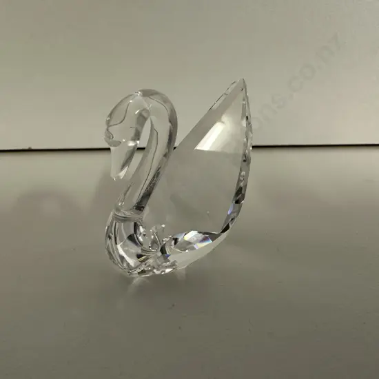 Swarovski Crystal SCS Swan. H35mm