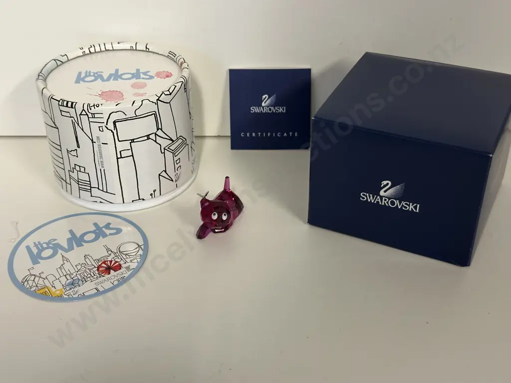 Swarovski Crystal Lovlots House Of Cats - Emily #995045 (2009-2012), (Boxed With COA) Image 1++