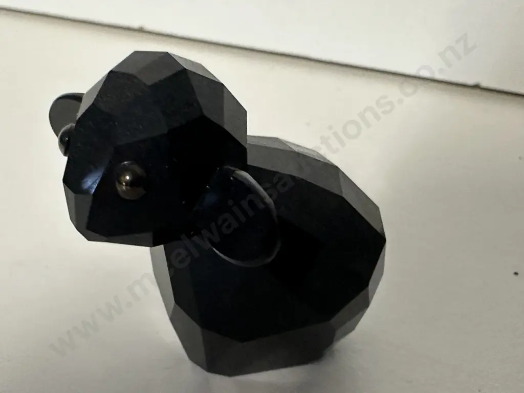 Swarovski Crystal Lovlots 2006 Pioneers – Shady The Sheep (Jet Crystal) #869761, (Boxed With COA) Image 1++