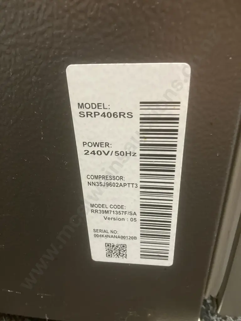Samsung 406 Litre Fridge Model SRP406RS Image 1++