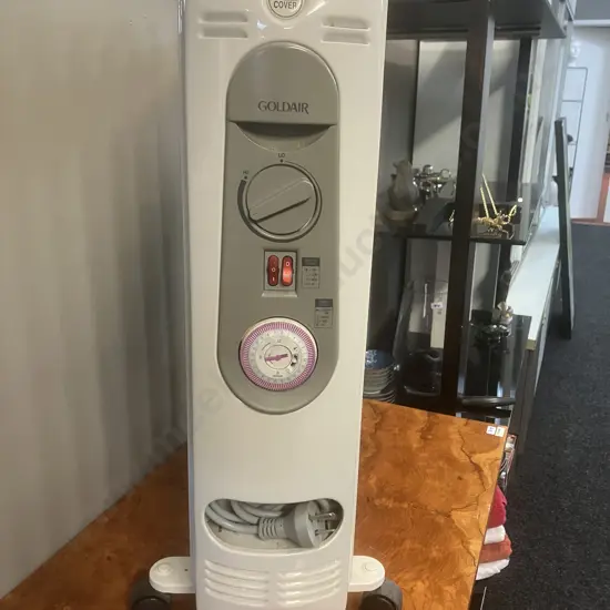 Goldair 9 Fin Oil Heater With Timer GOQ915T