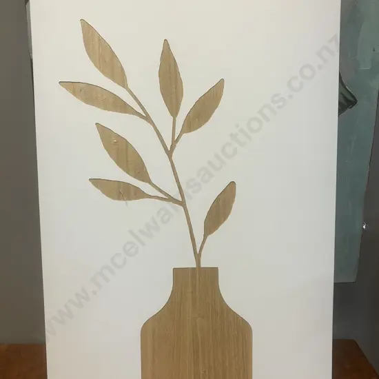 Design Republique Branch In The Wood Art Natural. H60 W40 D3.8cm