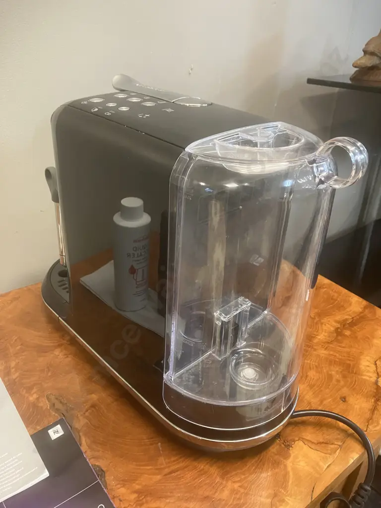 Nespresso Creatista Uno Coffee Machine BNE500BKS With Manual & Aeroccino 3 Milk Frother Image 1++