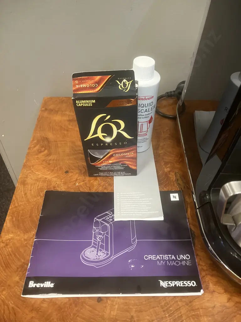 Nespresso Creatista Uno Coffee Machine BNE500BKS With Manual & Aeroccino 3 Milk Frother Image 1++