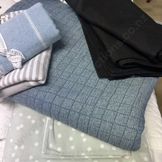 Selection Of Bed Linen Including Wallace Cotton, Koza Etc