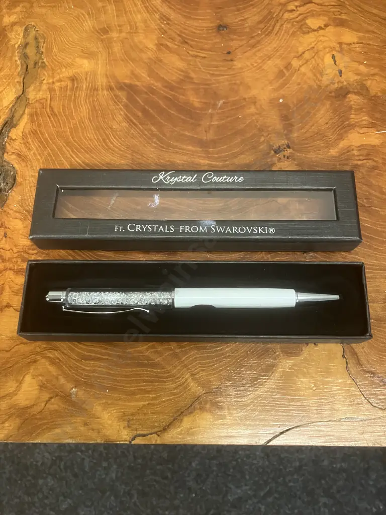 Krystal Couture Elements Pen Embellished with SWAROVSKI® Crystals Image 1++