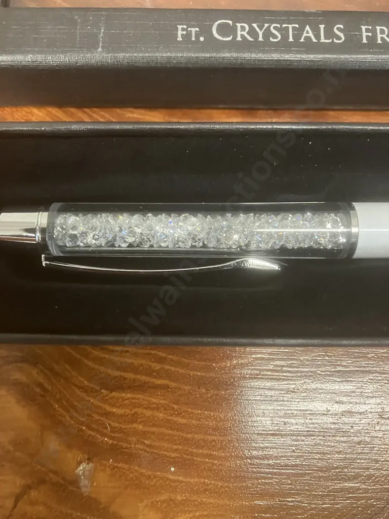 Krystal Couture Elements Pen Embellished with SWAROVSKI® Crystals Image 1++