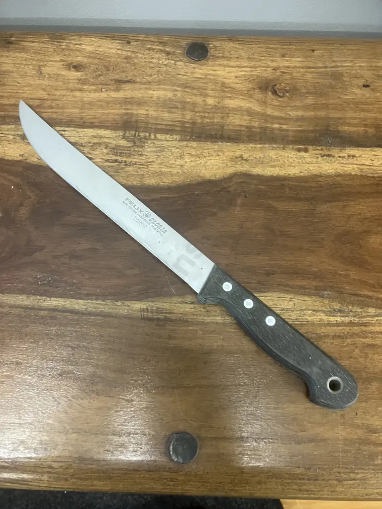 Vintage Felix Gloria Solingen 23cm Kitchen Knife Image 1++