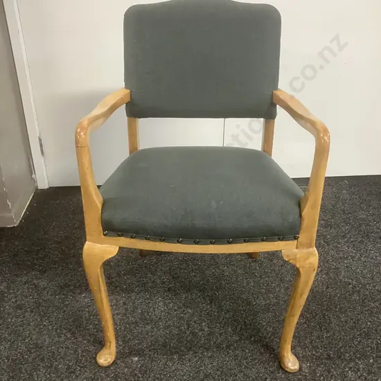 Bridge Armchair - Metal Domed