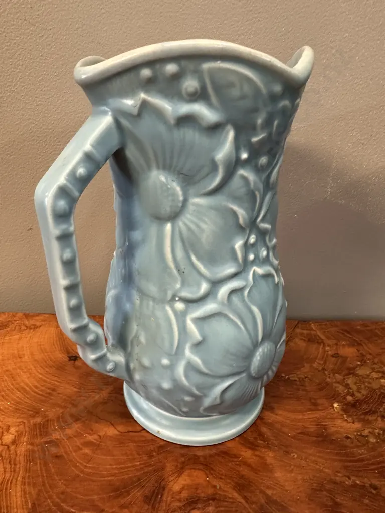 Art Deco Kingsington Ware Sunflower Jug H23cm. Image 1++