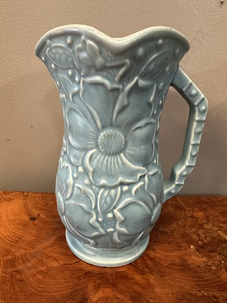 Art Deco Kingsington Ware Sunflower Jug H23cm. Image 1++