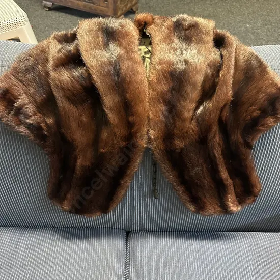 Vintage Mar Mink Stole By D.L Ellis Fashion Furs Ltd 