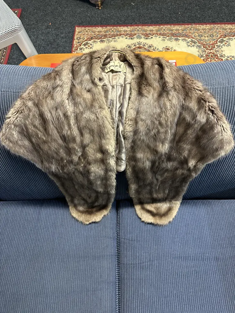 Vintage Cape/Stole Styled By Cynara Image 1++