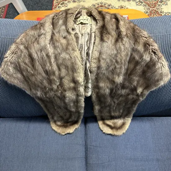 Vintage Cape/Stole Styled By Cynara