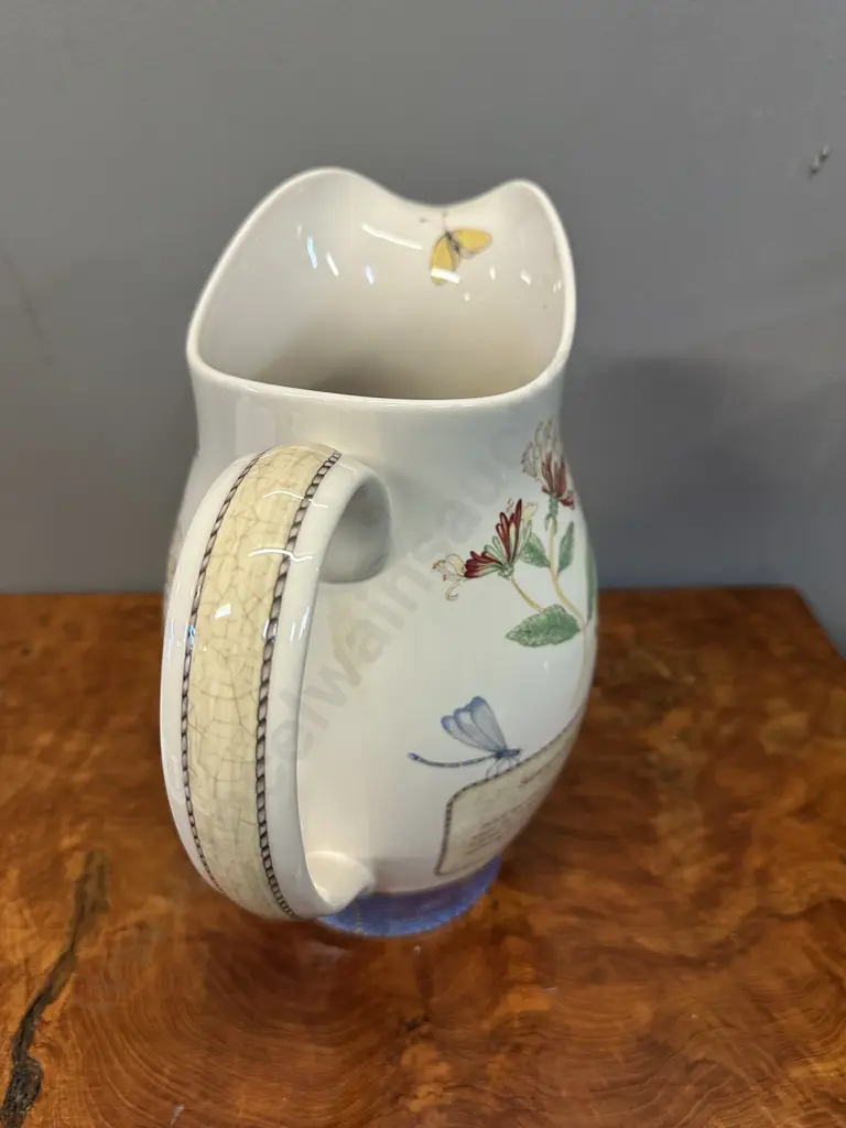 Wedgwood Sarahs Garden Honey Suckle Pitcher/Vase H30cm. Image 1++