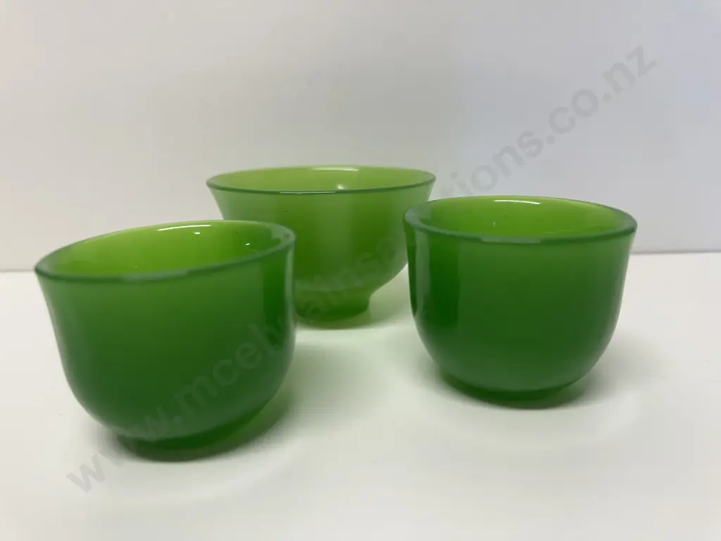 Chinese Natural Jade Green Glasses Image 1++