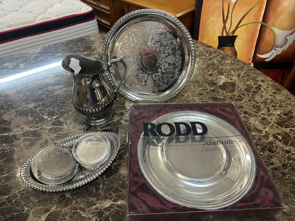 Selection Of Silverware Items Image 1++