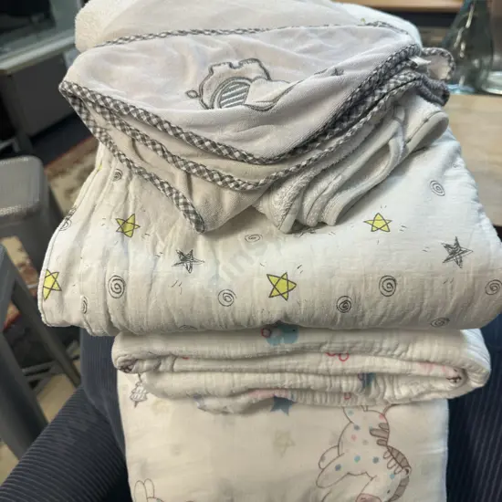 Selection Of Babies Blankets, Duvet Etc