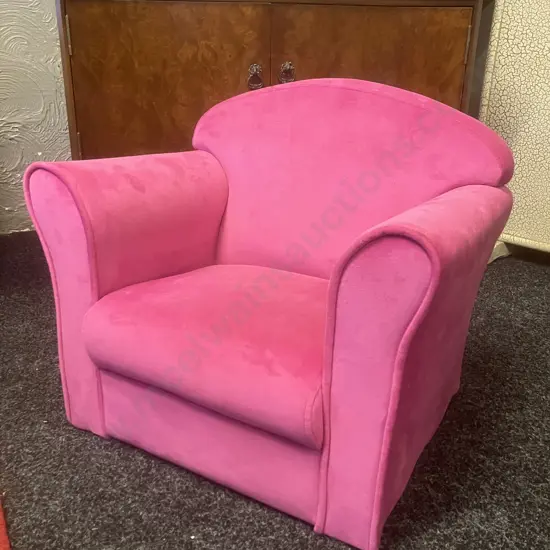 G & G (George & Grace) Childs Daniel Sofa Chair Rose