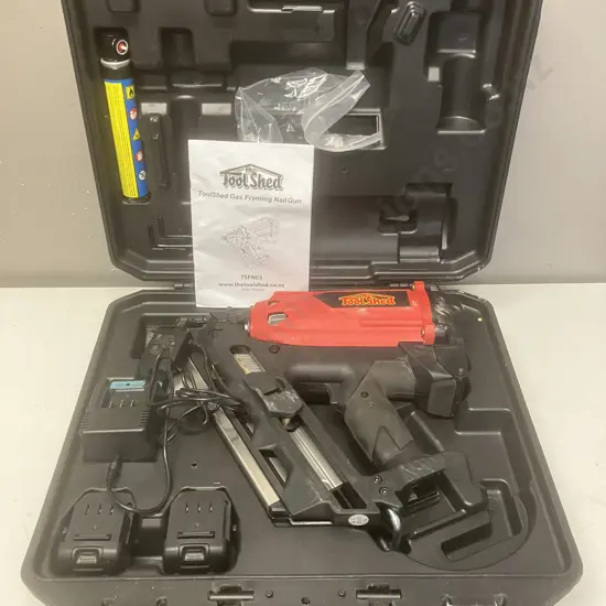 Toolshed Gas Framing Nail Gun TSFN03 In Case