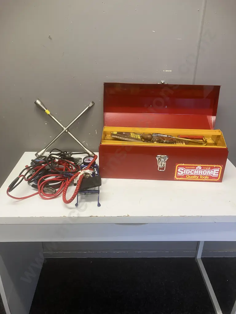 Sidchrome Toolbox, Tools, Jumper Leads Etc Image 1++