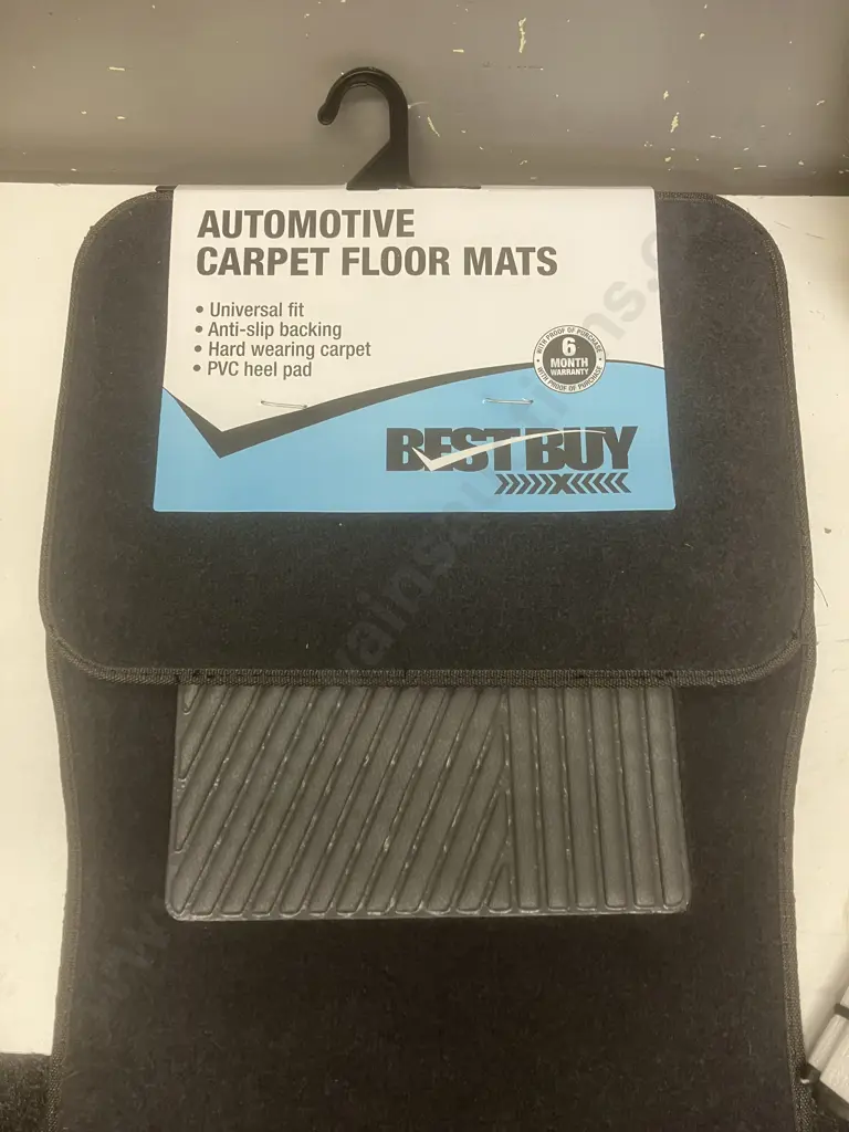 Automotive Carpet Floor Mats, Jumper Leads Set, Dash Sun Shield Image 1++