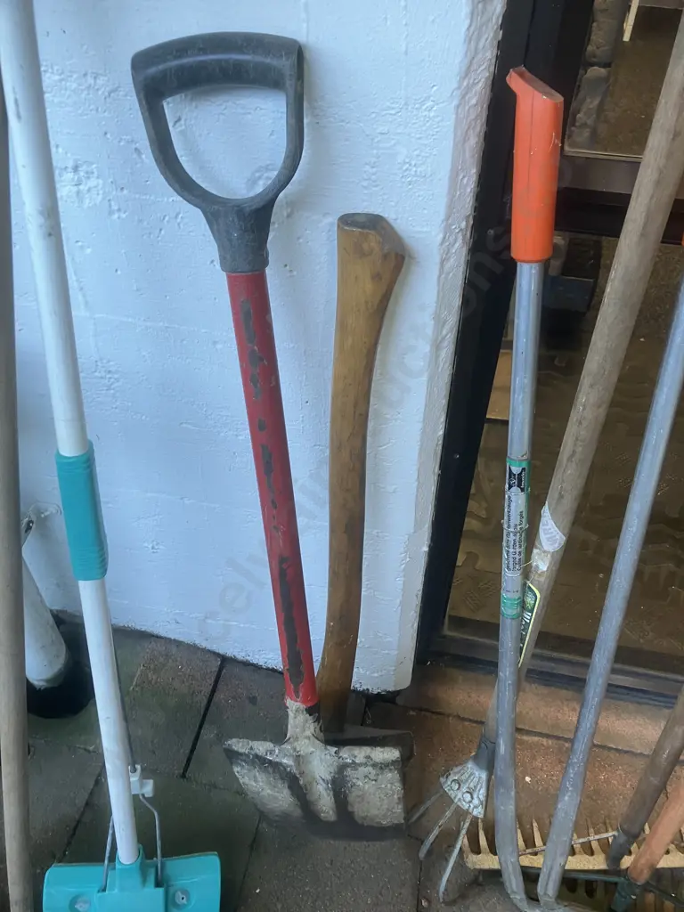 Garden Tools, Cleaning Brushes, Axe Etc Image 1++