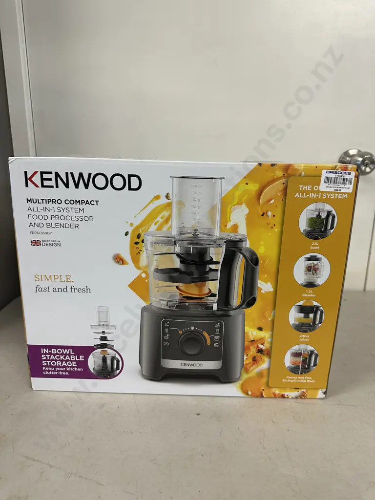 Kenwood Multipro Compact All In One System Food Processor & Blender Image 1++