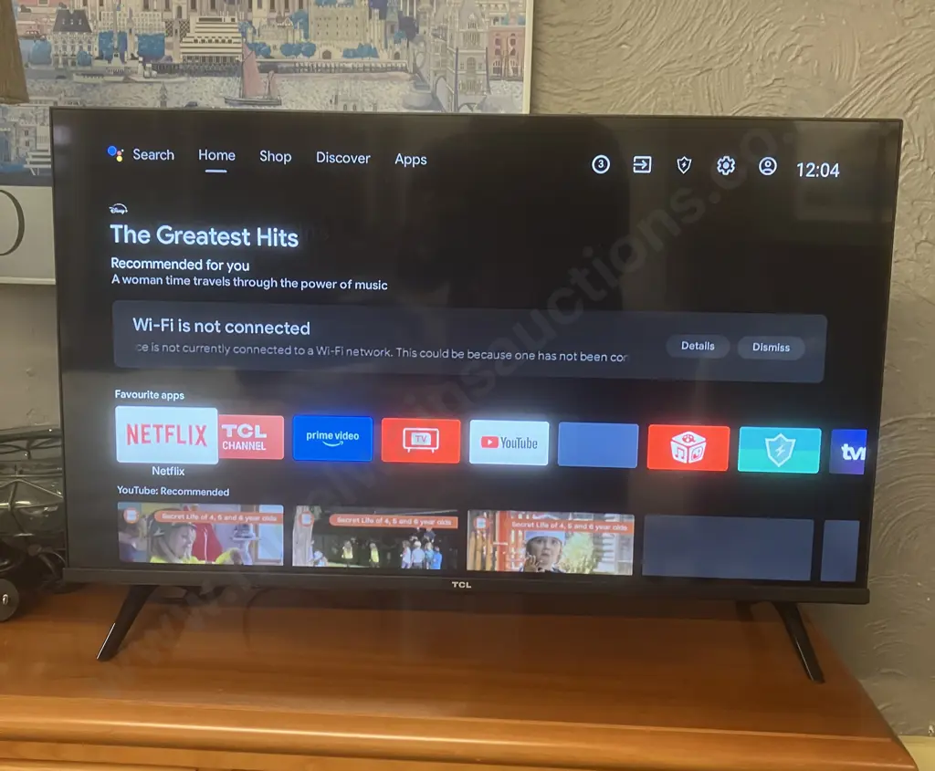 TCL 32S615 32" HD Android Tv With Remote Image 1++
