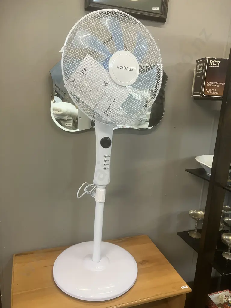 Sheffield 40cm Pedestal Fan With WiFi PLA1719 With  Manual Image 1++