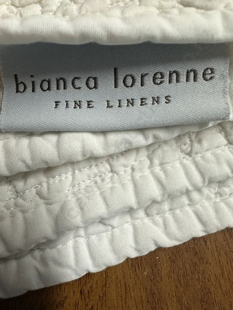  White bianca lorenne Coverlet Image 1++