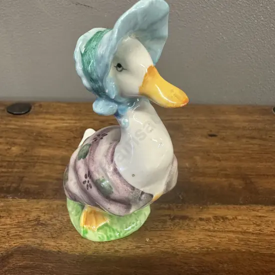 Beswick Beatrix Potter 'Jemina Puddleduck' Figurine H11cm.