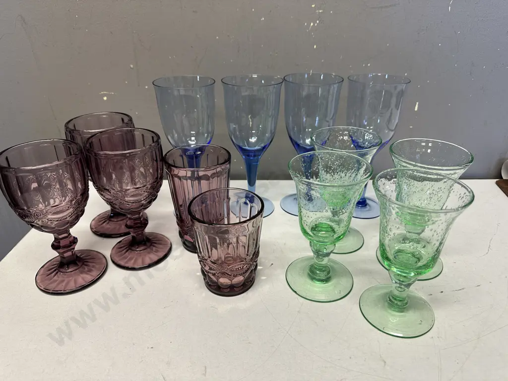 Assorted Coloured Glasses Image 1++