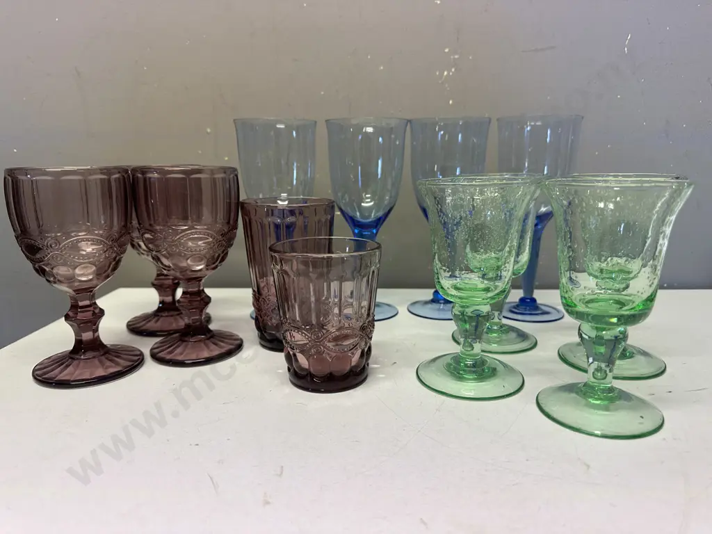 Assorted Coloured Glasses Image 1++