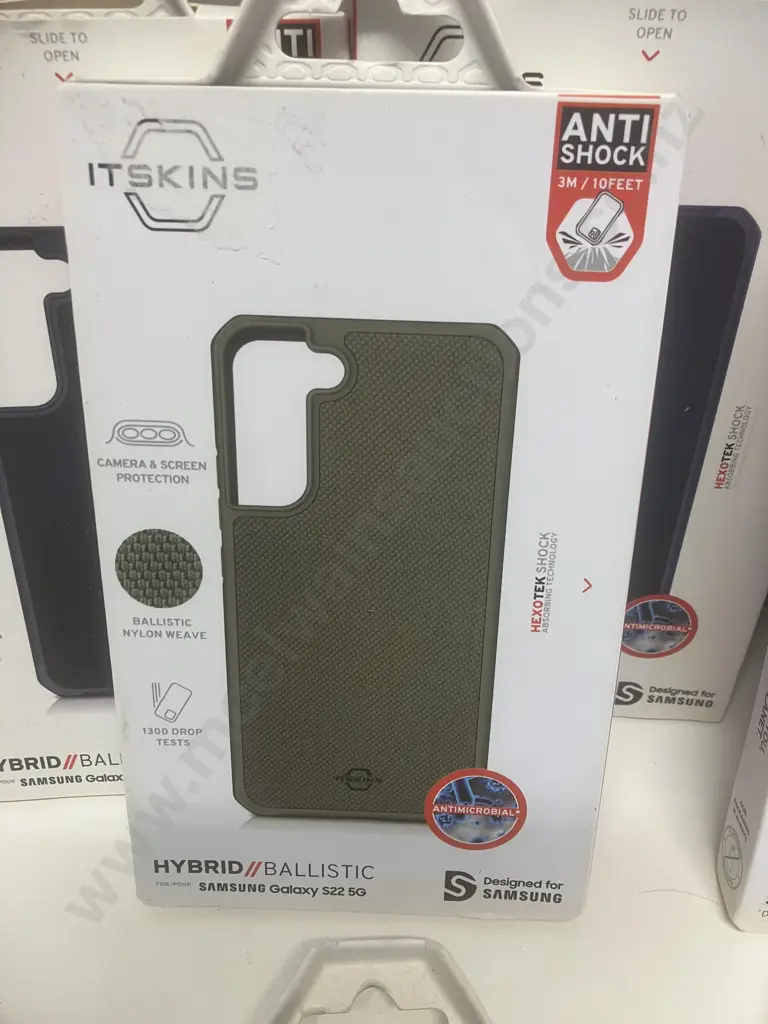 ItSkins Hybrid Ballistic & Spectrum Clear Cases x 8 - Samsung Galaxy S22 5G Image 1++
