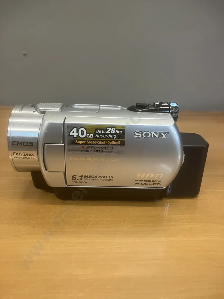 Sony DCR-SR300E Digital Video Camera Recorder (No Charger) Image 1++
