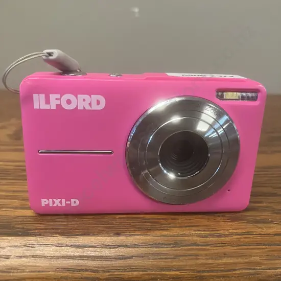 Ilford 3005156 PIXI-D Compact Digital Camera (Hot Pink)