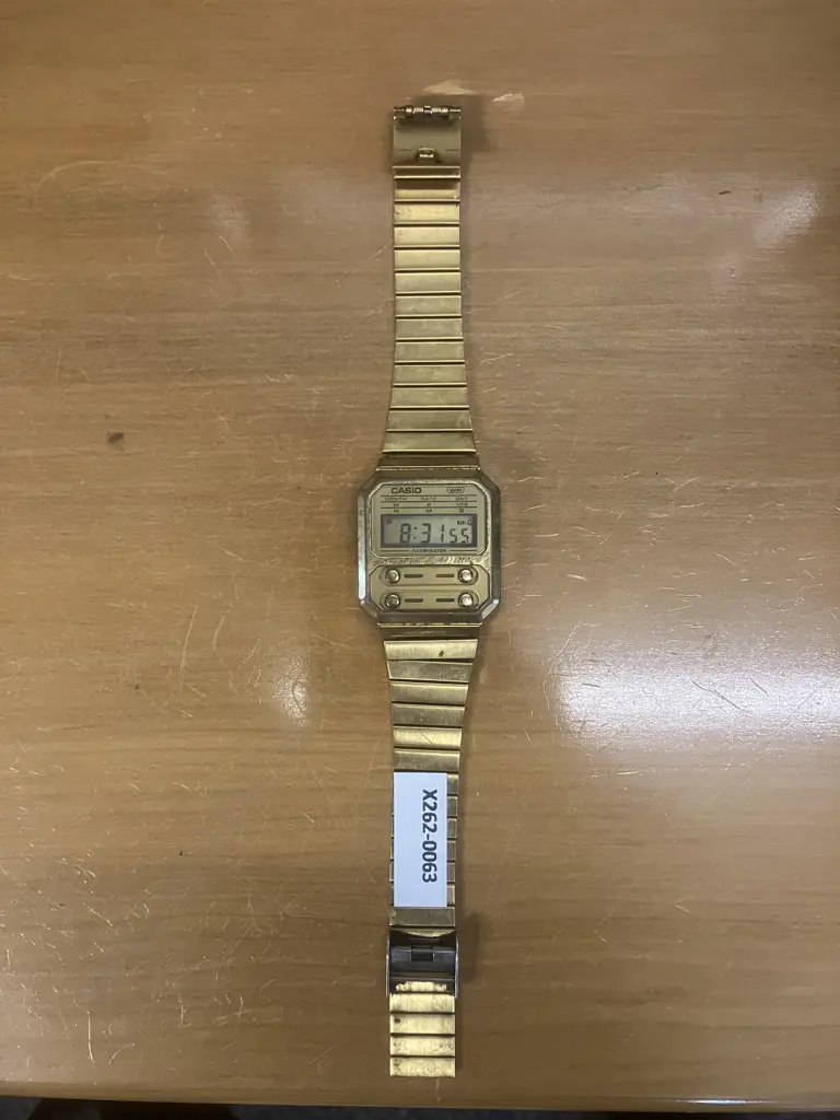 Casio Vintage Retro Watch A100WEG-9A Image 1++