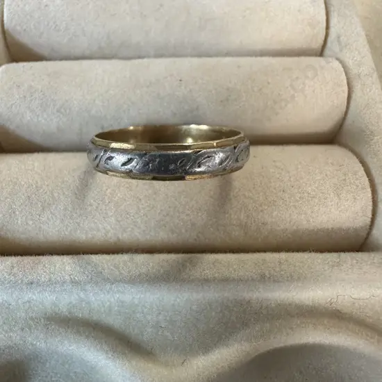 Stamped 18ct Band
