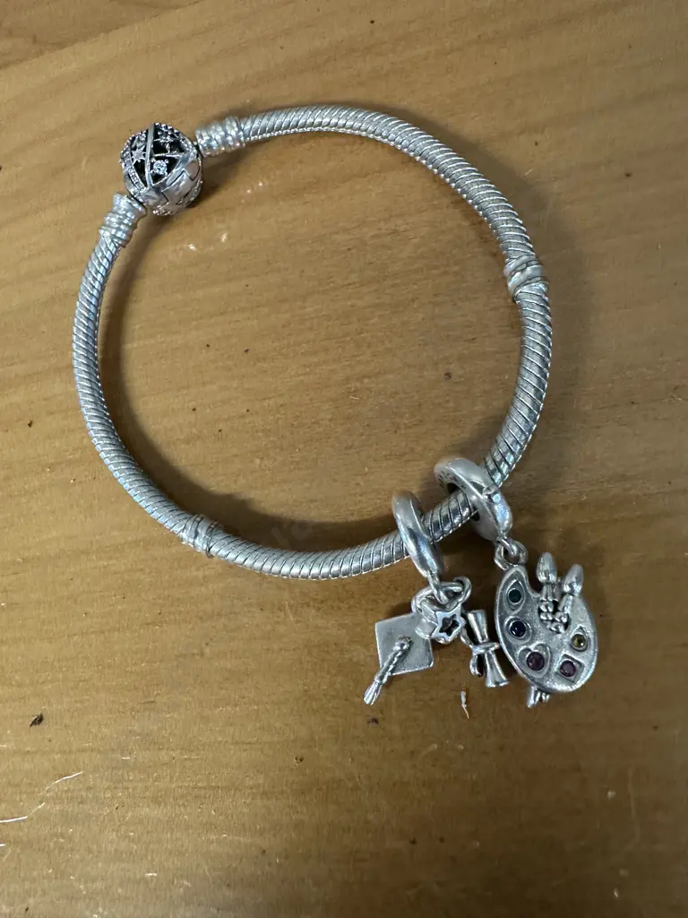 Pandora Bracelet With 925 Charms Including Pandora Image 1++