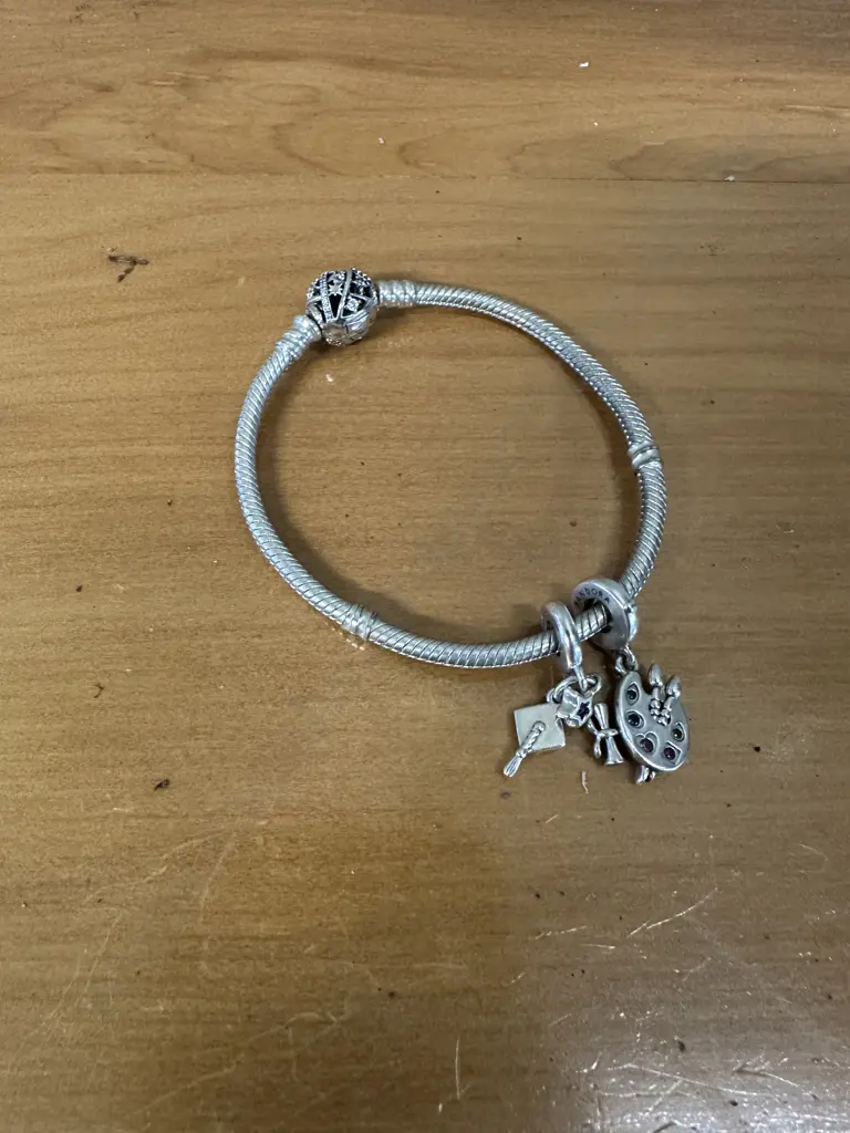 Pandora Bracelet With 925 Charms Including Pandora Image 1++