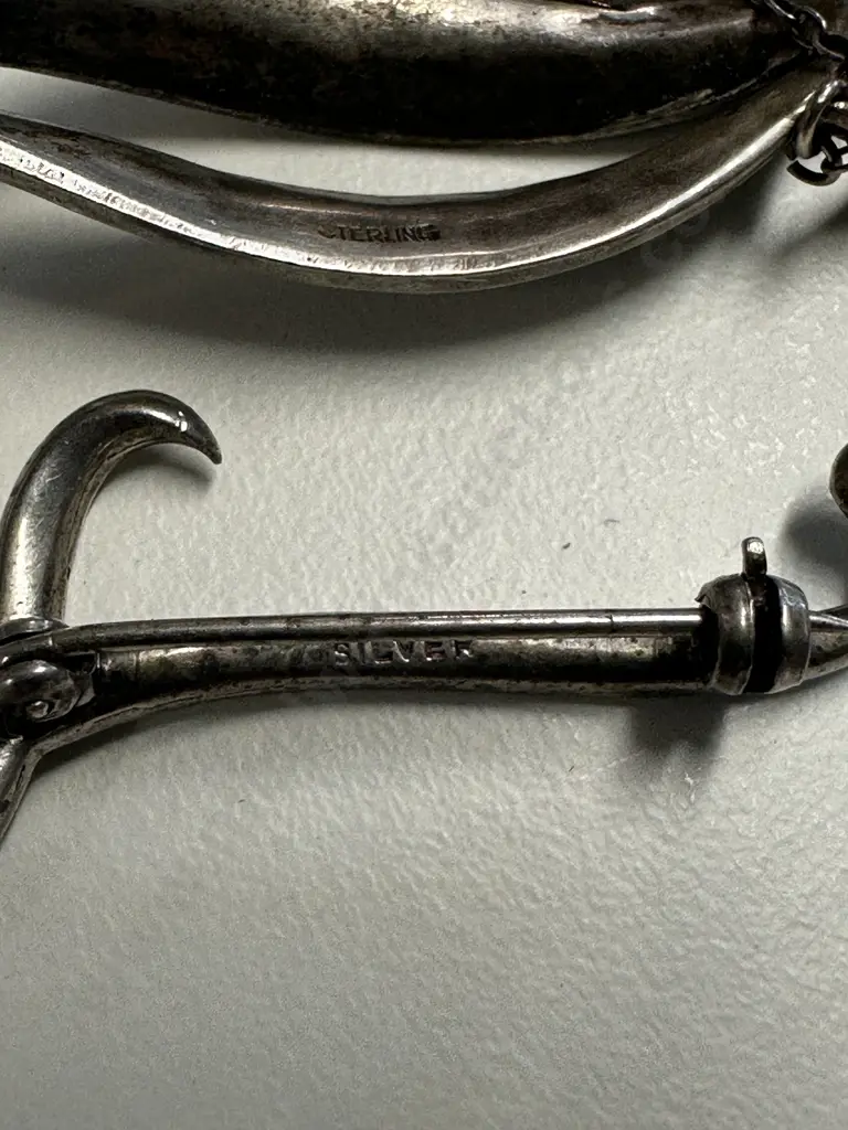 Sterling Silver Vintage Brooches Image 1++