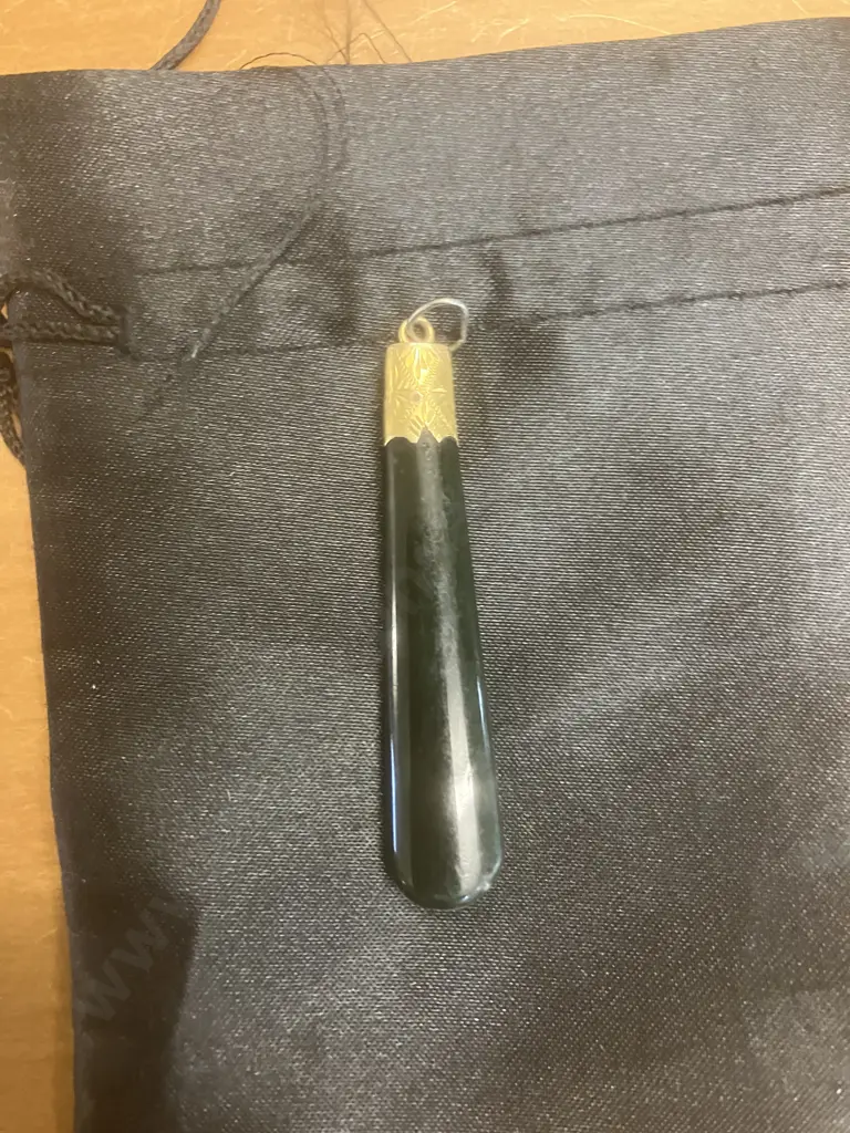 Greenstone Pendants x 2 Image 1++