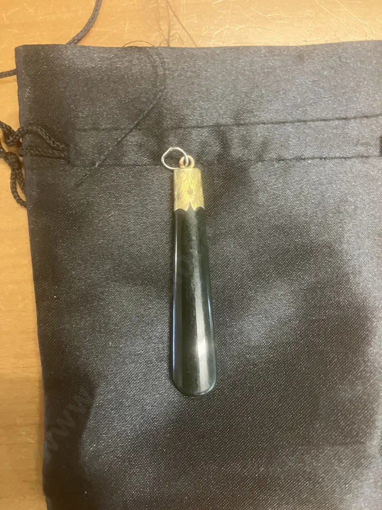 Greenstone Pendants x 2 Image 1++