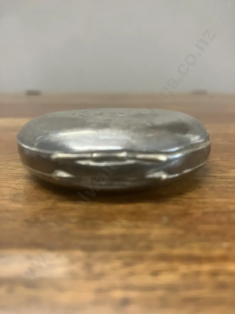 Antique Full Hunter Pocket Watch by W. Hyde Eltham NZ, Swiss Silver (0.935 With 3 Bears Hallmark) Watch Case Image 1++